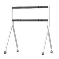 WHITE ROLLING STAND PARA HUAWEI IDEAHUB 65/75/86 INCHES WHITE ROLLING STAND PARA HUAWEI IDEAHUB 65/75/86 INCHES
